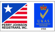 PERRY JOHNSON REGISTRARS, INC. UKAS MANAGEMENT SYSTEMS 105